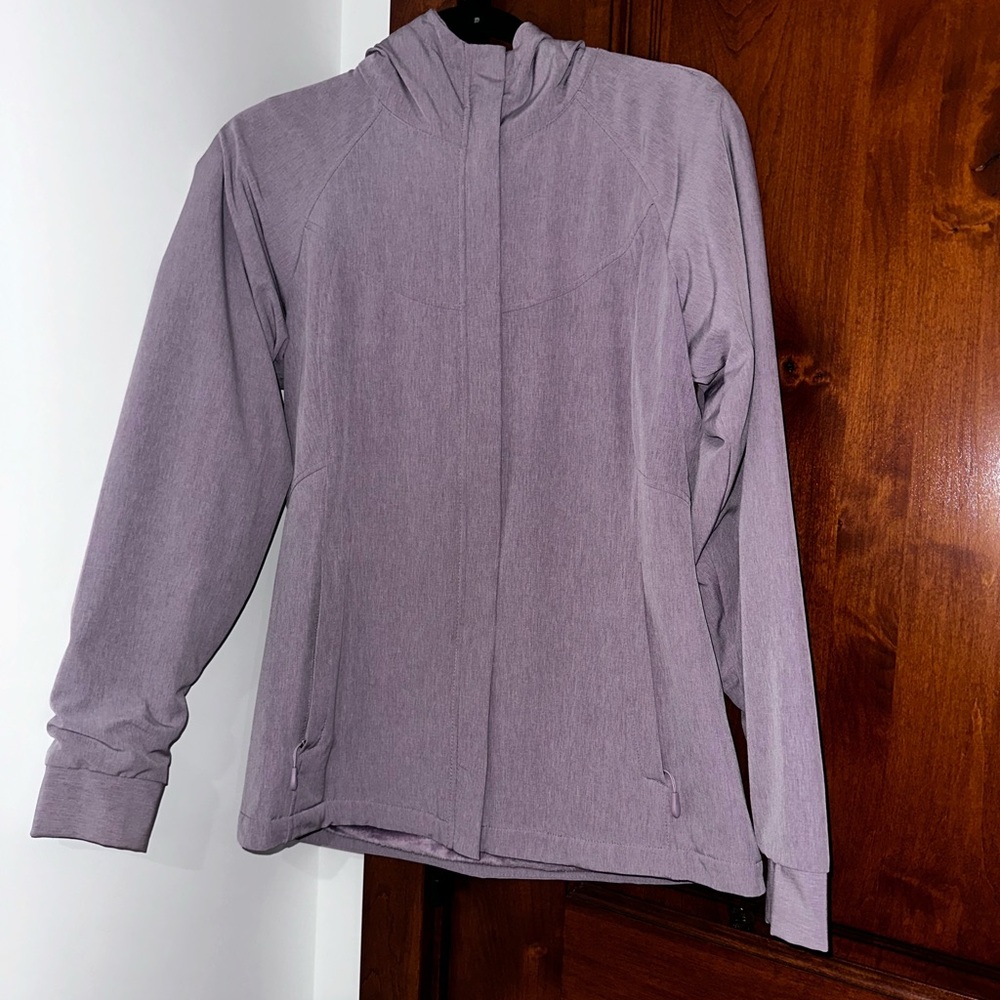 Kirkland Signature Purple Jacket with Stand-Up Collar